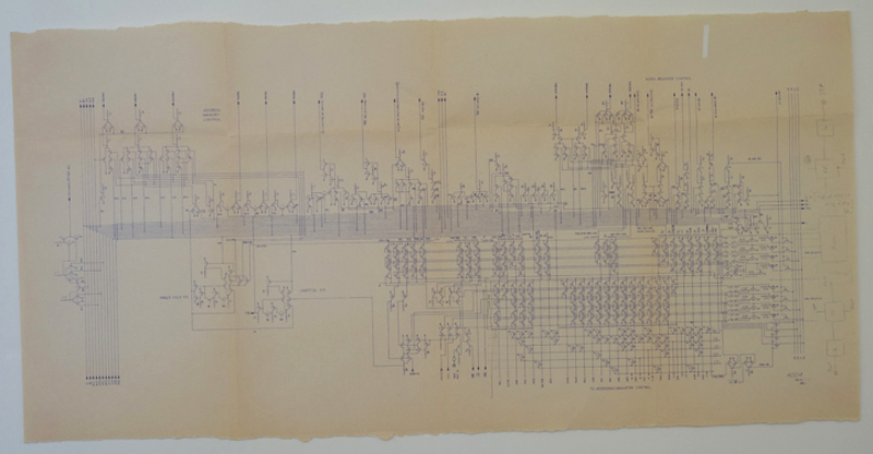 Original Schematics of the Intel 4004 Microprocessor